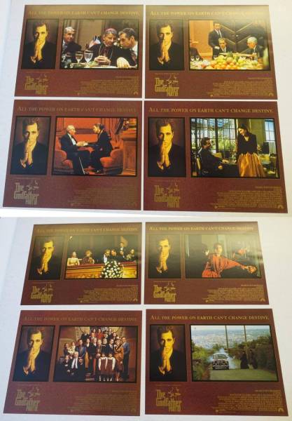 Der Pate III originales US Lobby Card Set